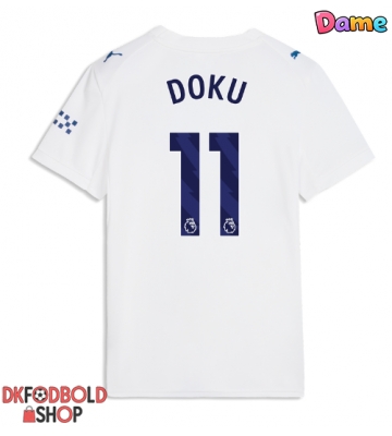 Manchester City Jeremy Doku #11 Tredje trøje Dame 2026-27 Kort ærmer